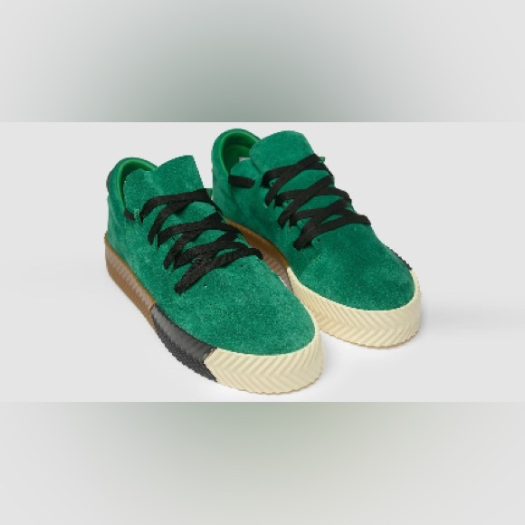 ALEXANDER WANG X AW SKATE 'GREEN'  in size 6 MENS size 8 WOMENS - Picture 3 of 16